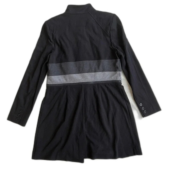 CAbi M #3176 Osaka Nights Convertible Jacket Coat Black Gray Career Classic - Picture 3 of 16